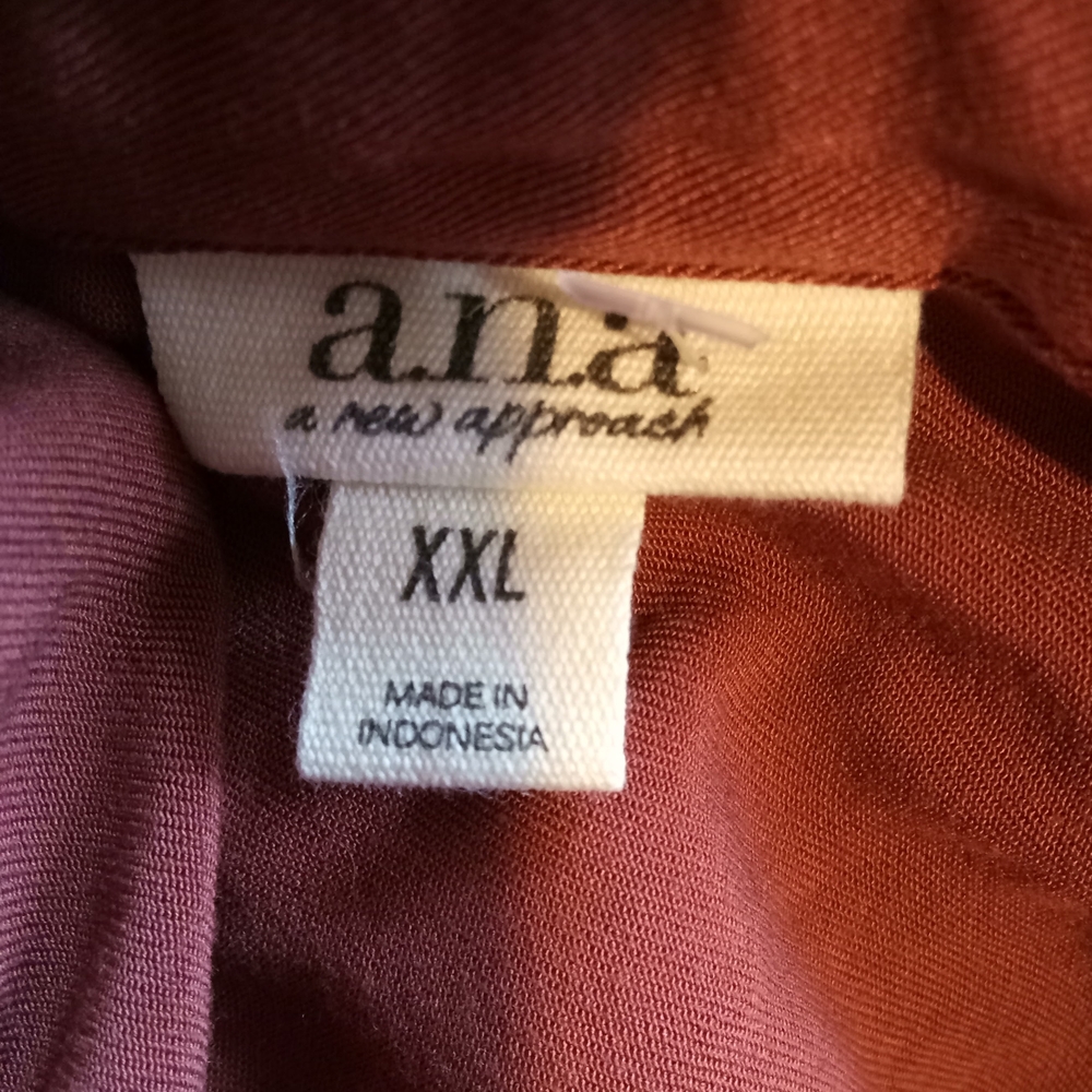 🛍️ BUNDLE ONLY 🛍️a.n.a Terracotta Button Down Shirt - Picture 4 of 5
